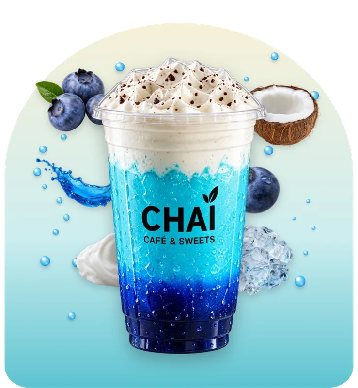 Blue Lagoon mit seinen Zutaten